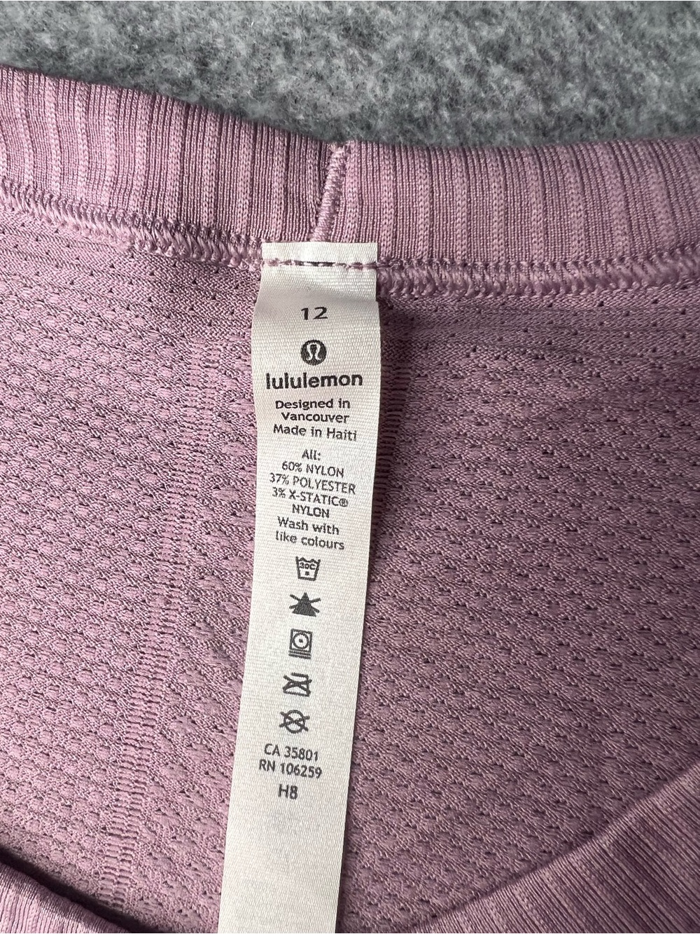 lululemon athletica Dusty Mauve Seamless Long Sleeve Top - Picture 2 of 7